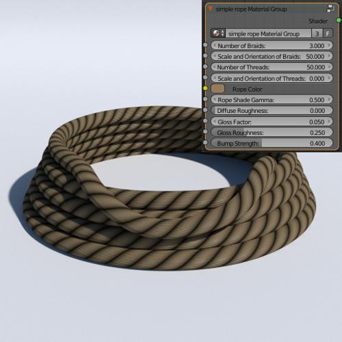 simple rope material preview image